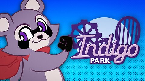 Playing some Indigo Park. It's like Disney World but with a raccoon instead of a mouse