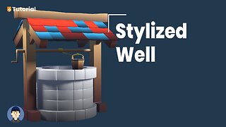 How to make a stylized well in Blender