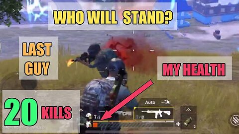 Last Man Standing | SOLO SQUAD | 20 KILLS | PUBG Mobile