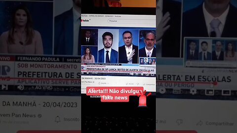 alerta!!! Não espalhe fake news