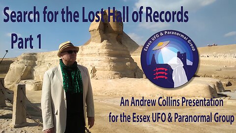 Lost Hall of Records: Andrew Collins Talk, Part 1