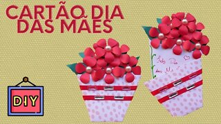 CARTÃO DIA DAS MÃES! DIY! MOTHER'S DAY CARD