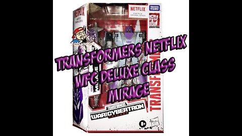 Transformers Netflix WFC Deluxe Class Mirage Review