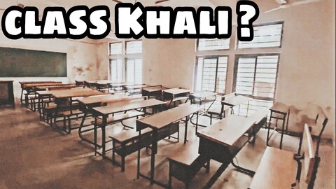 NO ONE IN CLASS #HemantMaurya #college #vlog