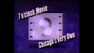 September 9, 1987 - Bumper for WGN 7 O'Clock Movie