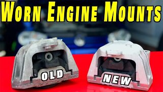 How To Replace Worn Engine Mount and Transmission Mount