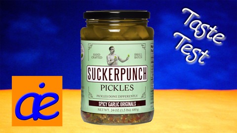 Just Open it! Just Open it! | Taste Test - Sucker Punch Pickles Spicy Garlic with Ian - AEI Online