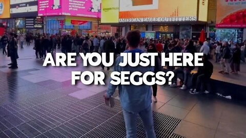 ARE YOU JUST HERE FOR SEGGS?