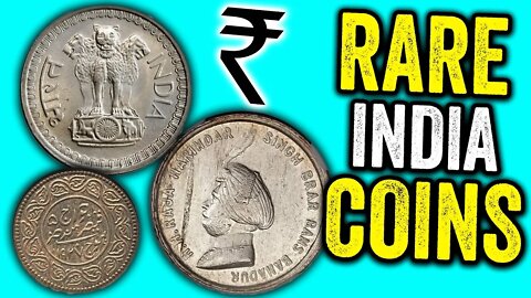 10 INDIA COINS WORTH MONEY - VALUABLE RUPEE COINS AND WORLD COINS TO LOOK FOR