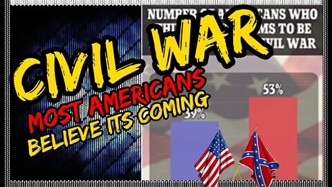 44% of Americans Believe that a Second Civil War is Coming! 54% of Republicans and 39% of Democrats