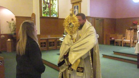 Healing Service and Exposition of the Blessed Sacrament with Fr Leonard Mary at St Bernards 2 of 2