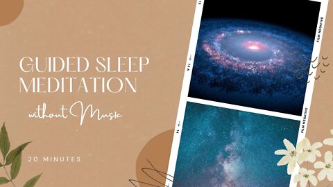 20 MINUTE MEDITATION - Guided Sleep Meditation without Music