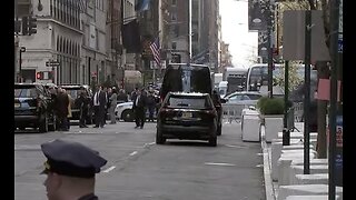 LIVE: Donald Trump arrives in New York ahead of arraignment