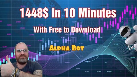 1448$ Profit In 10 Minutes With Binary Options Robot Alpha Bot