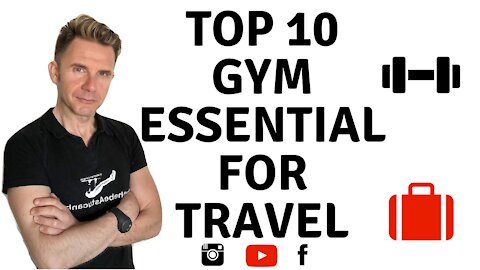 Top Ten Gym Essential For Travel ‼️