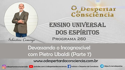 ENSINO UNIVERSAL DOS ESPÍRITOS - PROGRAMA 260.