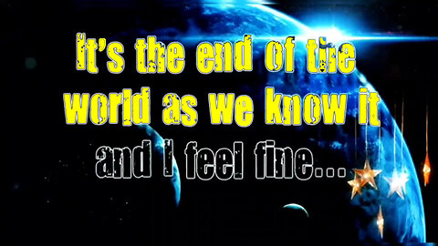 R.E.M - It's The End Of The World As We Know It 5.13.23