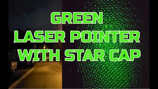 Fun and Great Range - I Demo the Cyahvtl Green Laser Pointer