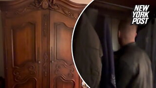 Secret 'Narnia' room hidden behind wardrobe