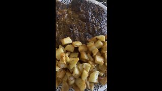 Steak and potatoes