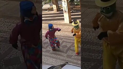 DANÇARINOS SUPER NINJAS DA CARRETA DA ALEGRIA FURACÃO, DANÇANDO FOFÃO, O MÁSKARA, BEN10 E PATATI