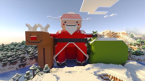 Minecraft Santa Claus