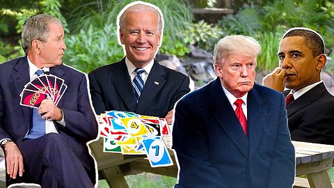 Biden & The Gang Play UNO (AI Presidents Meme)