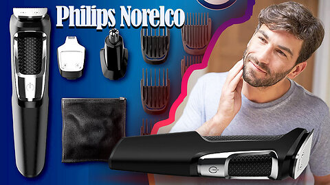 best beard trimmers for low budget | Philips Norelco Multigroomer All-in-One Trimmer Series 3000
