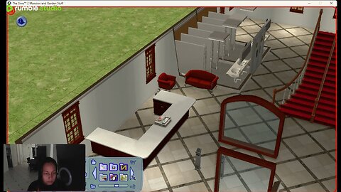 Building a Fancy Art Museum (Sims 2)