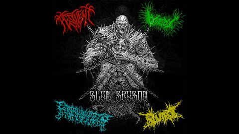 PESTILENT / GOREPOT / $LUTROT / EMBRYONIC DECAY - $LAM $EASON (2017) 🔨 FULL SPLIT 🔨