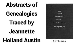 The Austin Collection, in 2 volumes