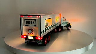 1992 Hess Toy Truck 18 Wheeler and Racer