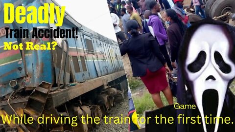 Deadly Train Accident | Indian Railway | while driving the train for the first time. Not Real?