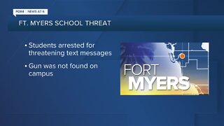 Fort Myers High School student arrested for threatening another student