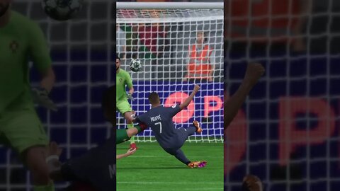 Kylian Mbappé PSG BICYCLE Goal VS Portugal #mbappé #mbappefans #psg #ronaldo #portugal