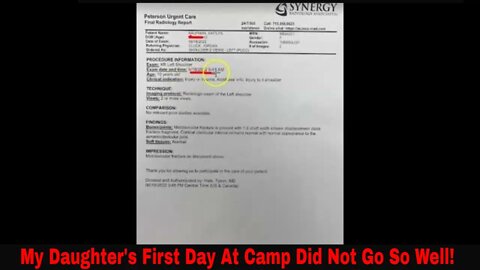 My Daughter's First Day Of Camp Did Not Go Well June 18th 2022!