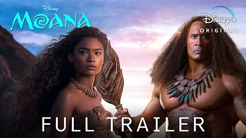 MOANA Live Action - Teaser Trailer (2024) Dwayne Johnson, Auliʻi Cravalho | Disney+