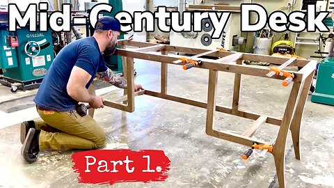 Mid-Century Furniture Build || Building Craig a Desk