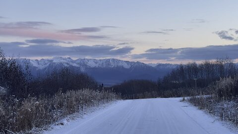 Early Evening Drive, Alaska