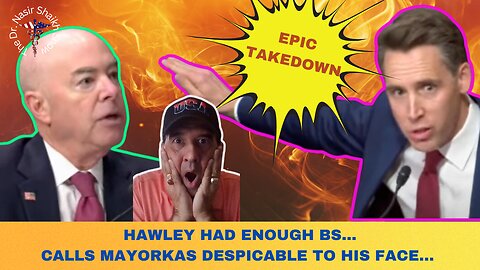 Hawley EXCORIATES Mayorkas On Employing Pro-Hamas DHS Employee Tweeting Hate Speech Against Jews