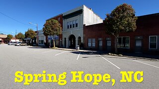 I'm visiting every town in NC - Spring Hope, NC - Walk & Talk