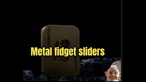 Metal Fidget Sliders