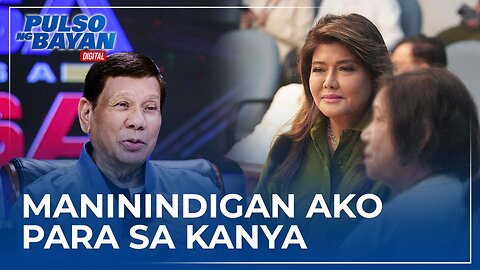 Sen. Imee Marcos kay FPRRD: Kahit ako ang nag-iisang matitira, maninindigan ako para sa kanya