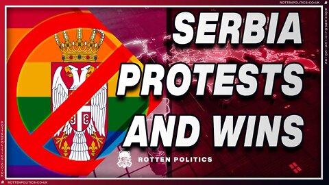 The Serbian anti-Europride protest worked