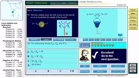 Force Addition and Subtraction - Problem 10 - Resolution of a Force