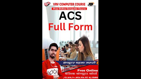 ACS #fullform #fullformworld #english #allfullform