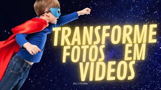 Como Criar Imagens com Movimento - Transforme Fotos em Vídeos - Dê Movimento Para Suas Imagens