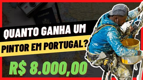 Quanto GANHA um PINTOR EM PORTUGAL? | E um ajudante de obra quanto ganha?