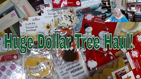 Check Out This HUGE Dollar Tree Haul