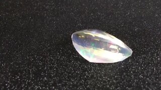 Welo Ethiopian Opal, faceted.